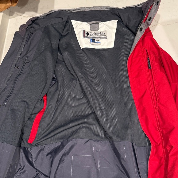 Columbia Large Vertex Winter Shell Jacket - Picture 4 of 5